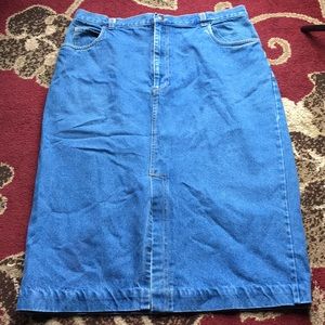 Hunter’s Run Jean skirt